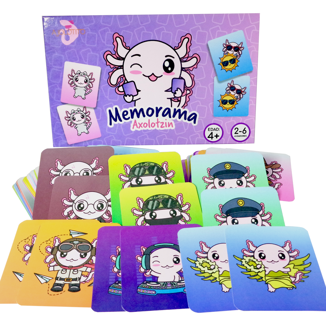 Juego Axolo-Memorama