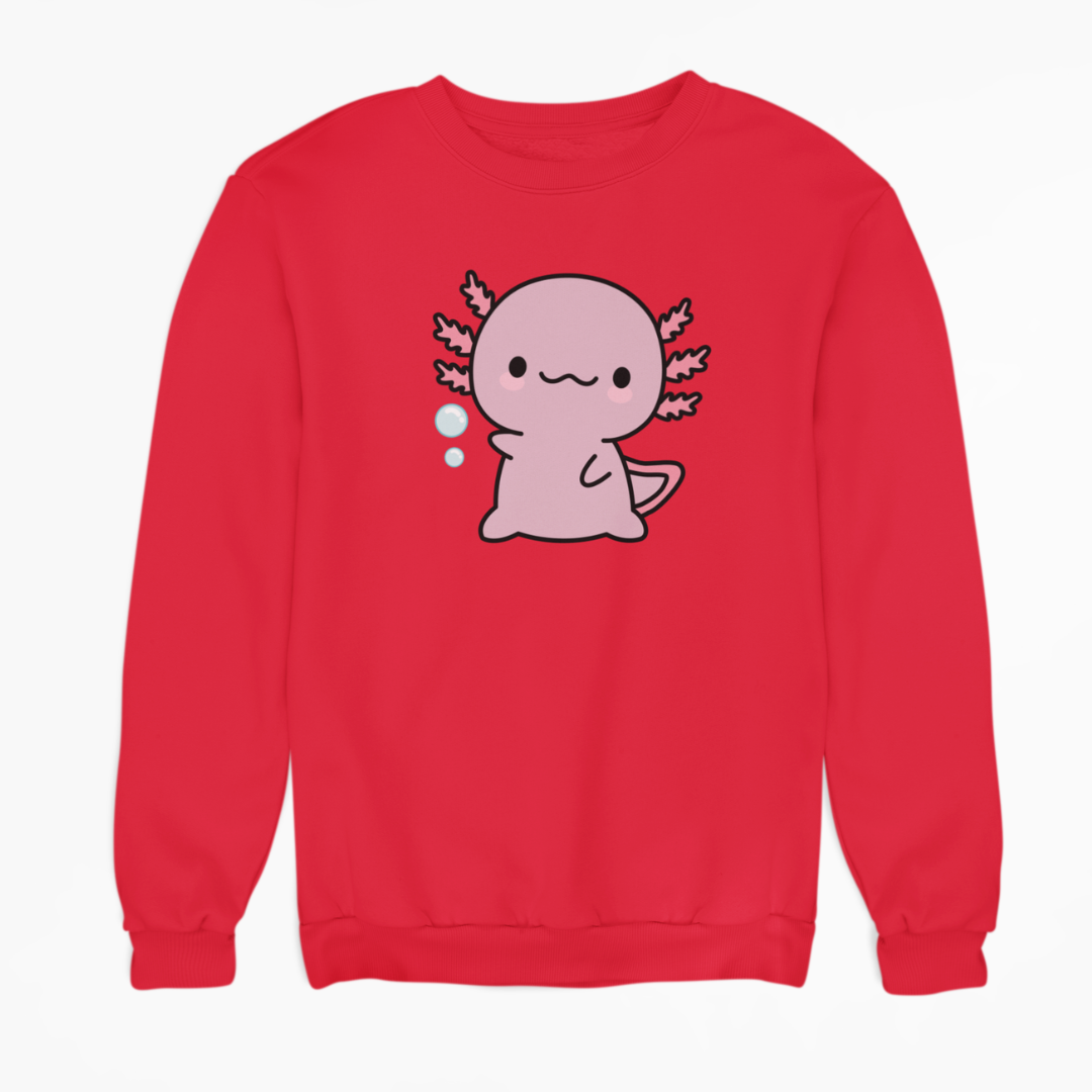 Sudadera Ajolote Saludando Xo The Monster