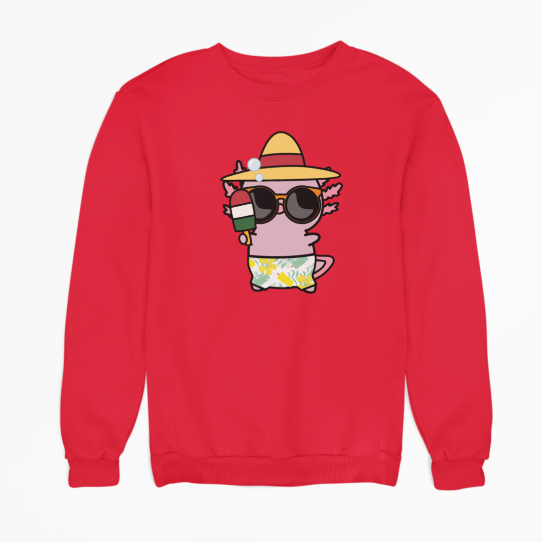 Sudadera Ajolote Playero Xo The Monster