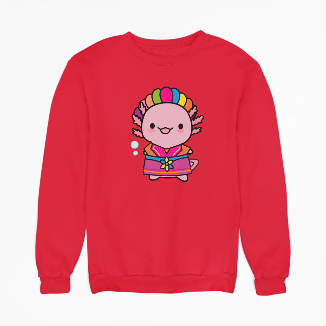 Sudadera Ajolote Mexicana Xo The Monster