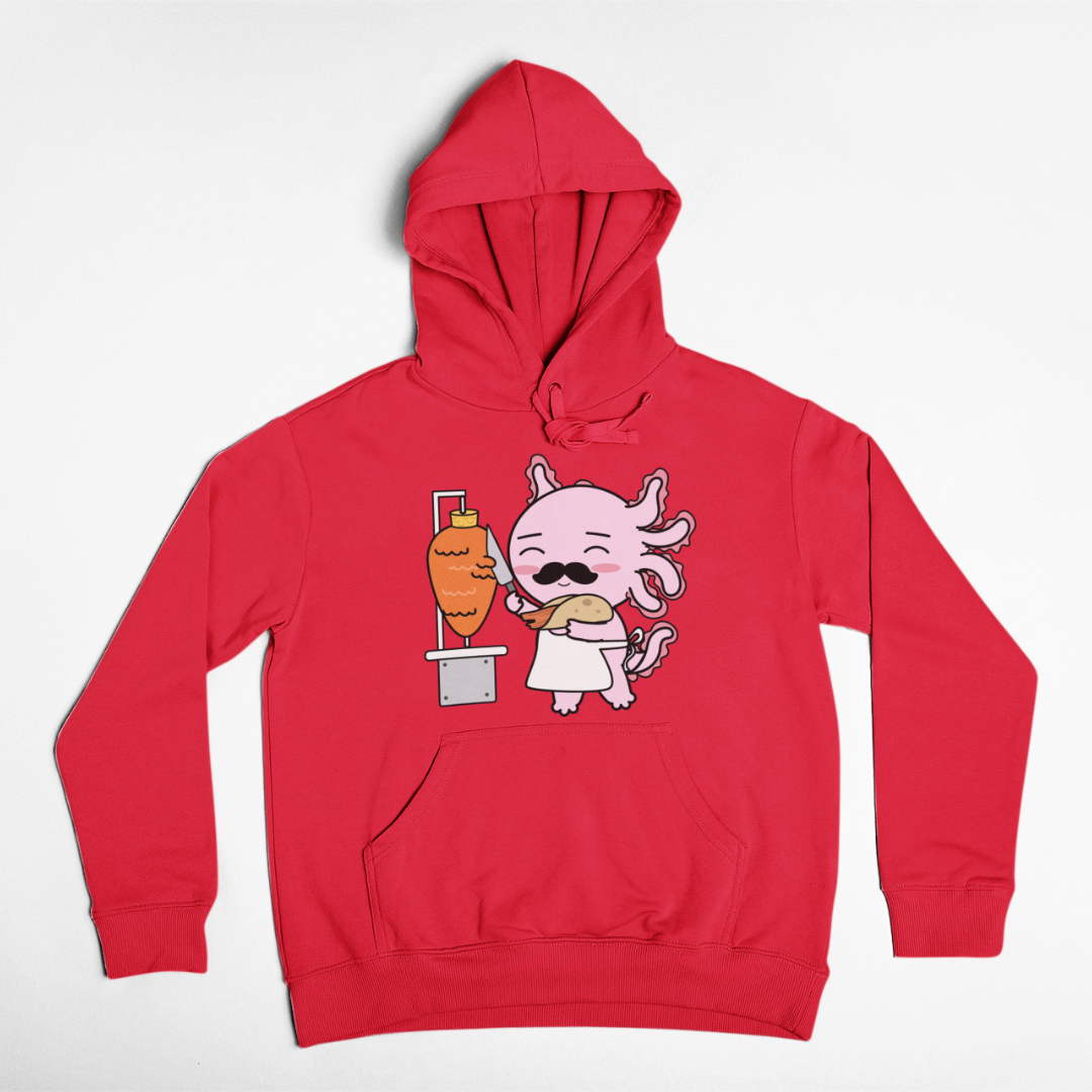 Hoodie Axolotzin Taquero Ajolote Unisex