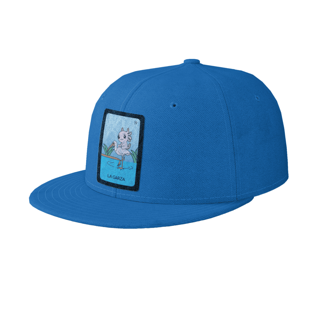 Gorra Unisex Plana Axoloteria La Garza Ajolote