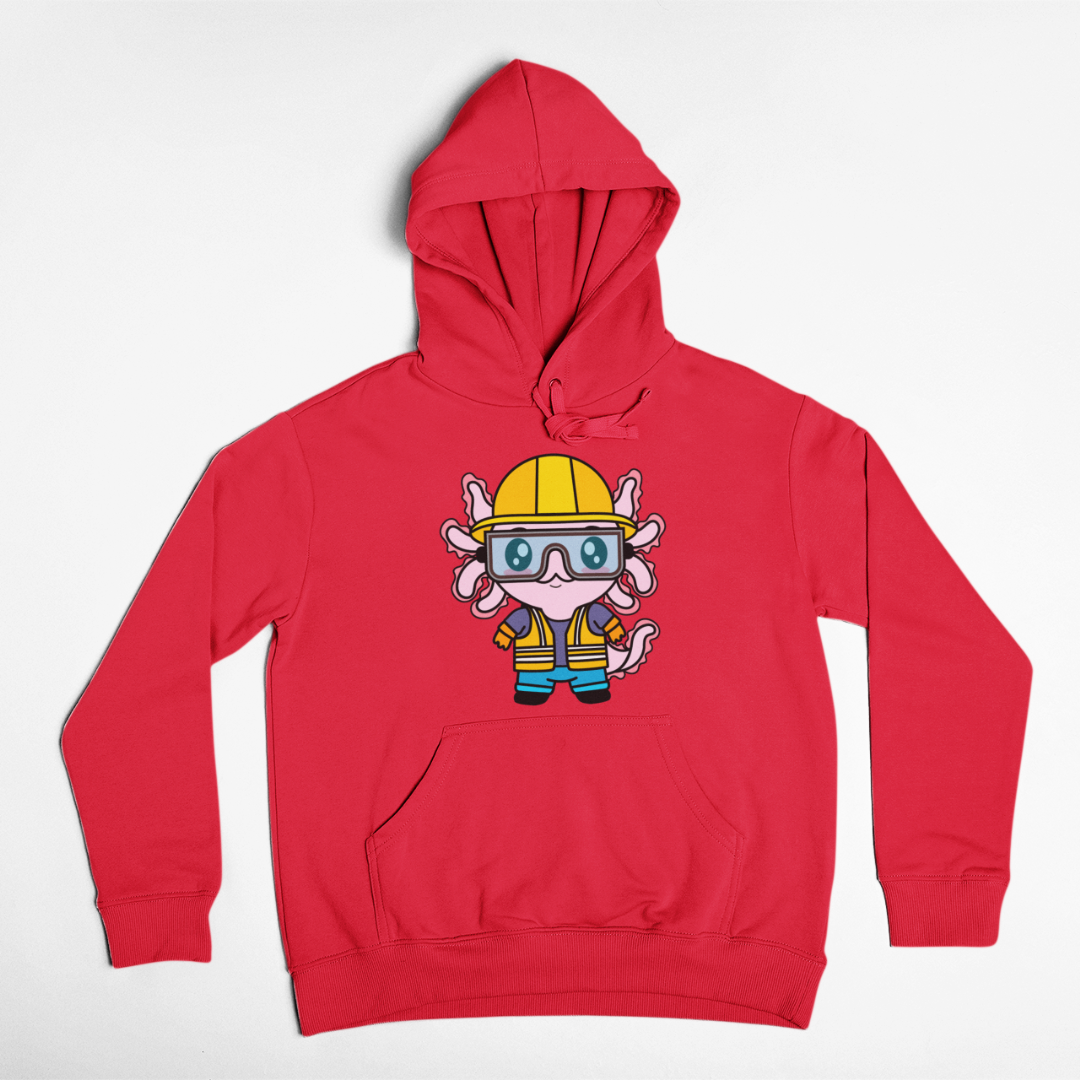 Hoodie Axolotzin Constructor Ajolote Unisex