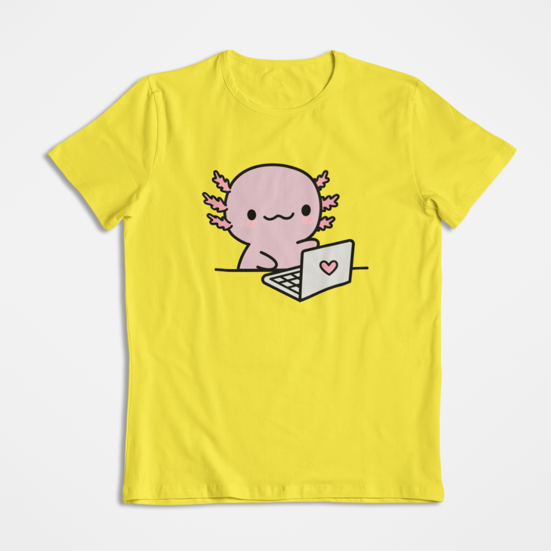 Playera Ajolote Trabajando Xo The Monster