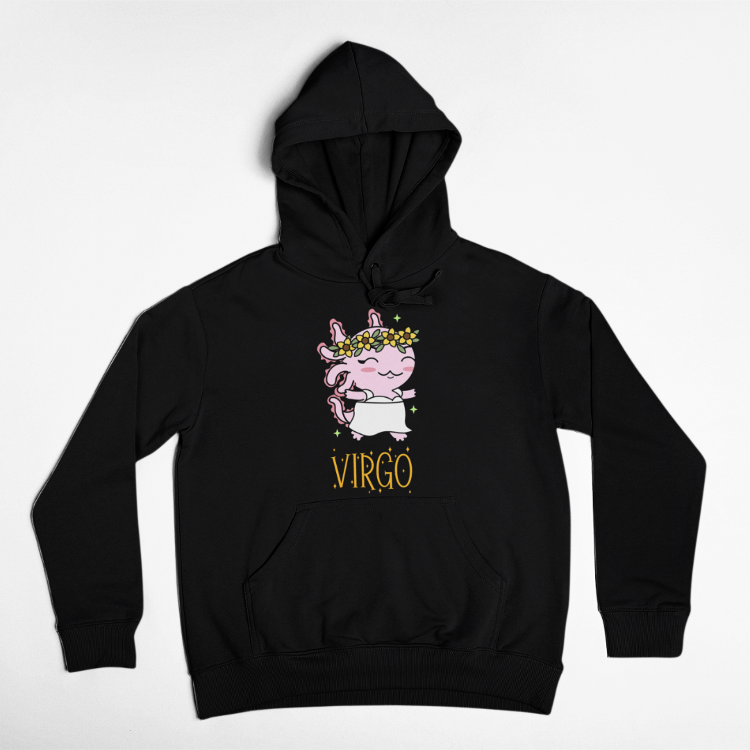 Hoodie Axolotzin Horóscopos Nombre Virgo Ajolote Unisex