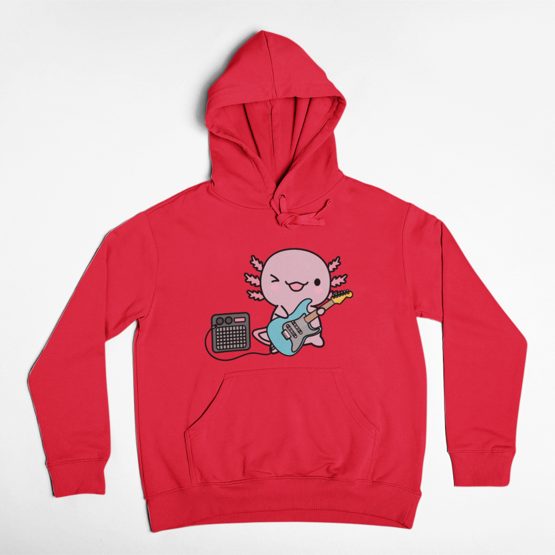Hoodie Ajolote Guitarrista Xo The Monster