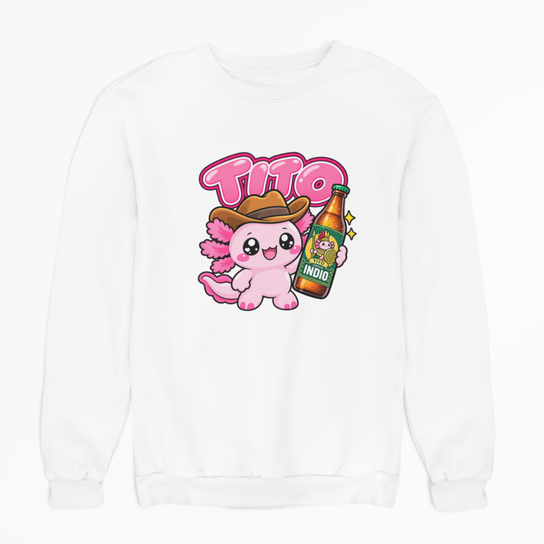Sudadera Ajolotito Tito