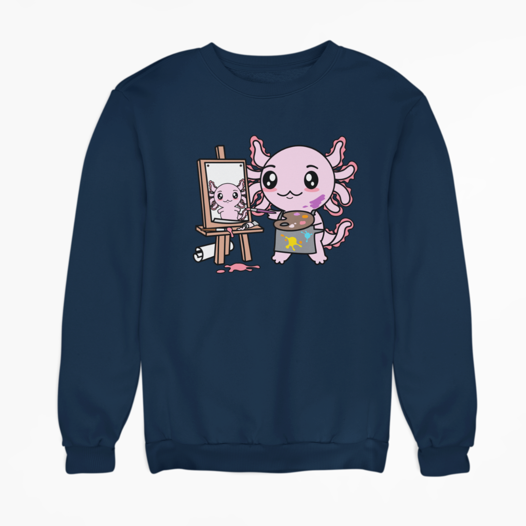 Sudadera Axolotzin Autorretrato Ajolote Unisex