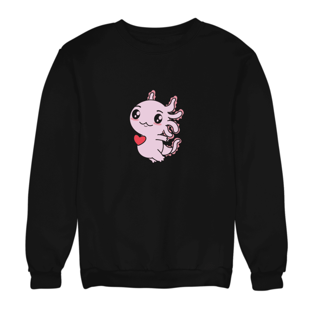 Sudadera Axolotzin Atraccion Ajolote Unisex