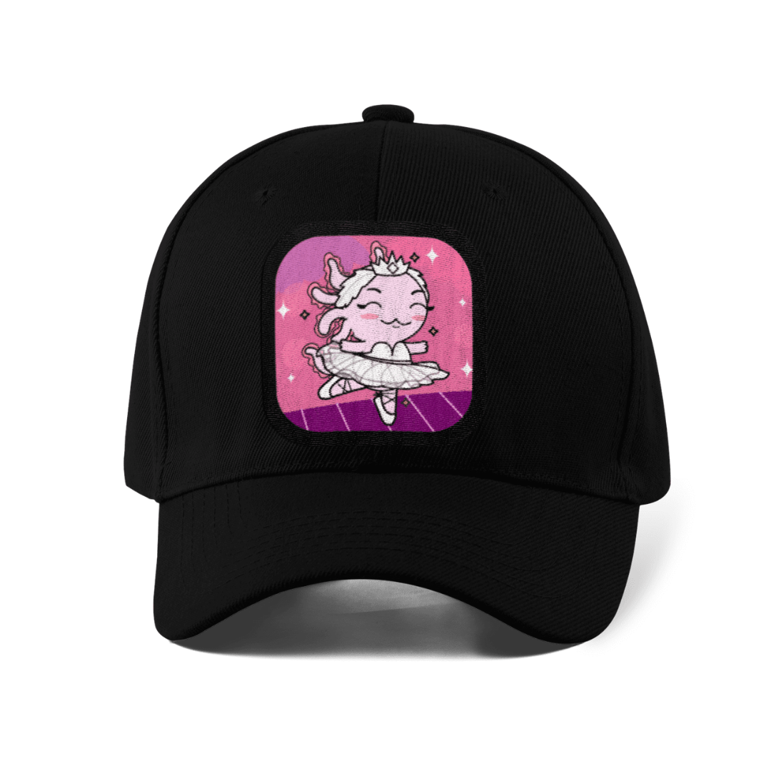Gorra Unisex Curva Axolotzin Bailarina De Ballet
