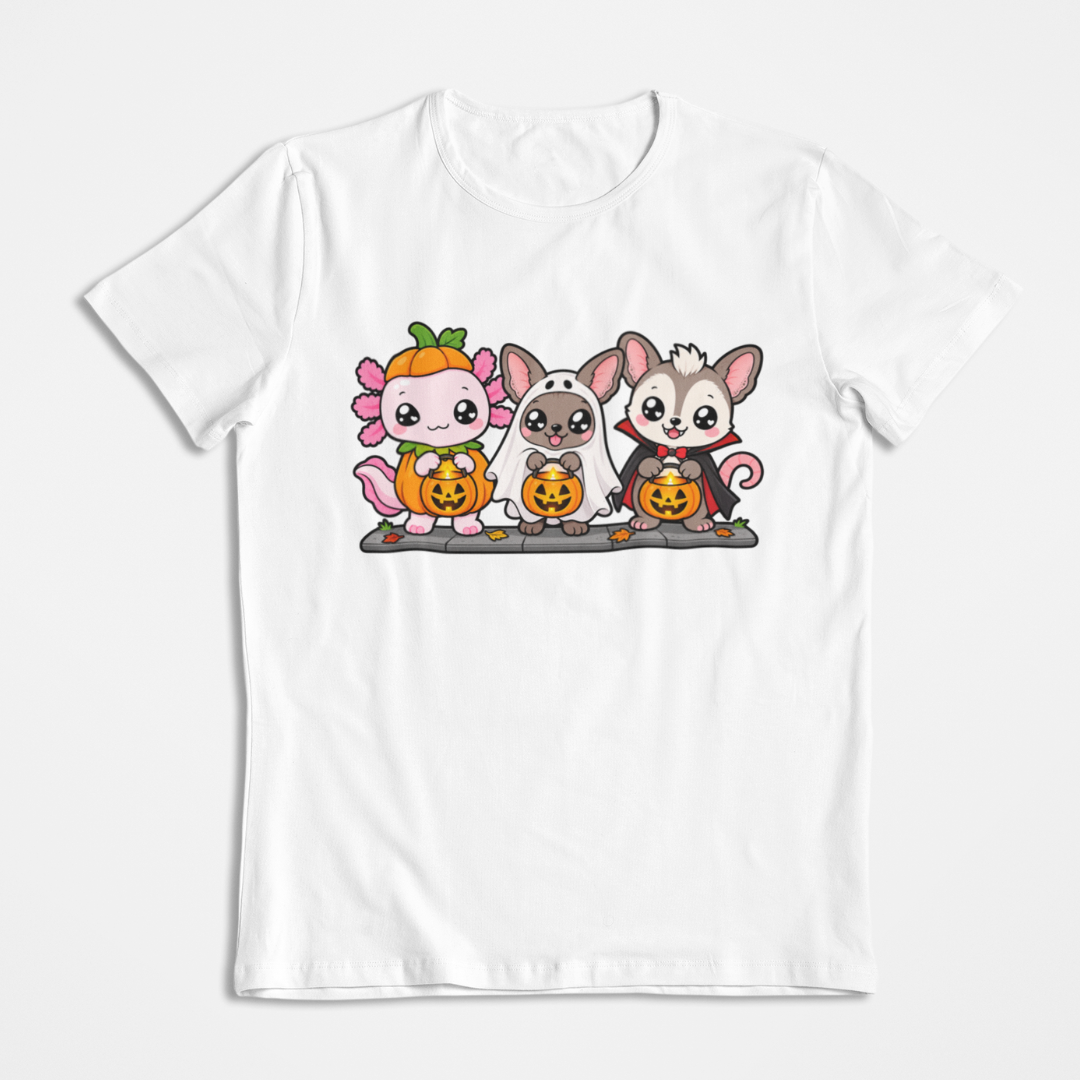 Playera Ajolotito Calaverita