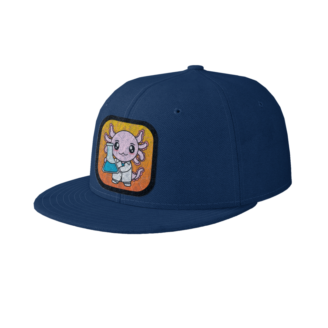 Gorra Unisex Plana Axolotzin Quimico