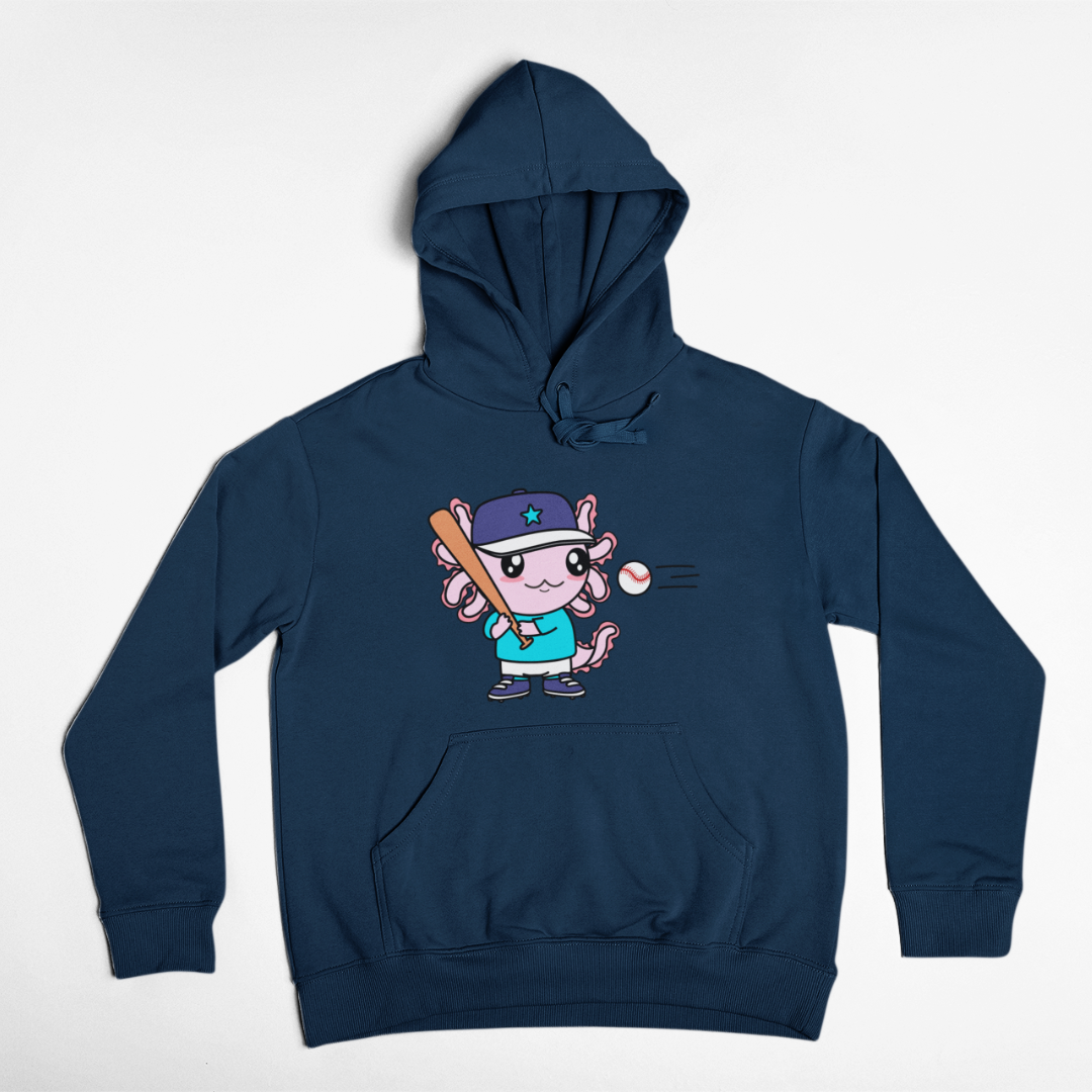 Hoodie Axolotzin Beisbolista Ajolote Unisex