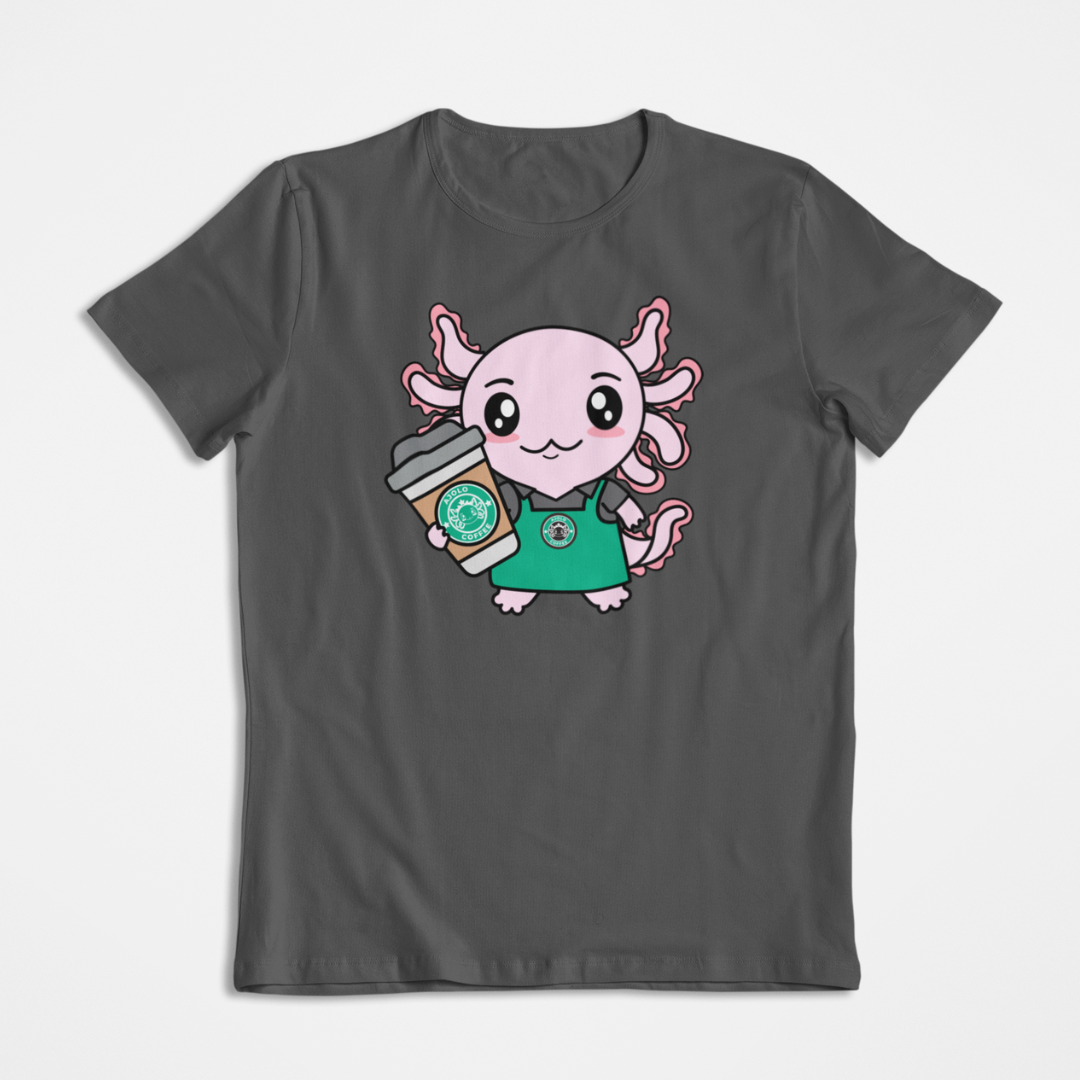 Playera Axolotzin Barista Ajolote