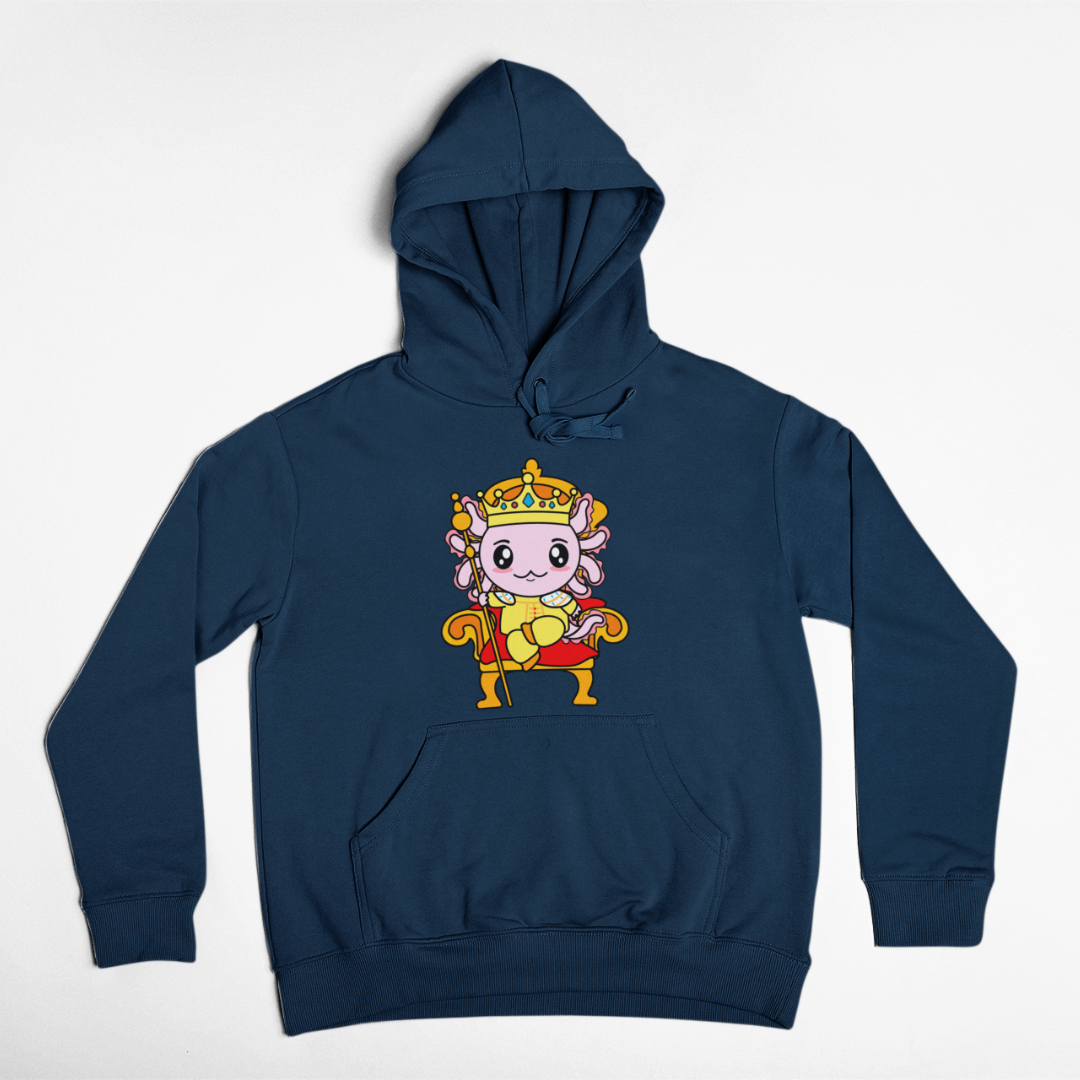 Hoodie Axolotzin Rey Ajolote Unisex