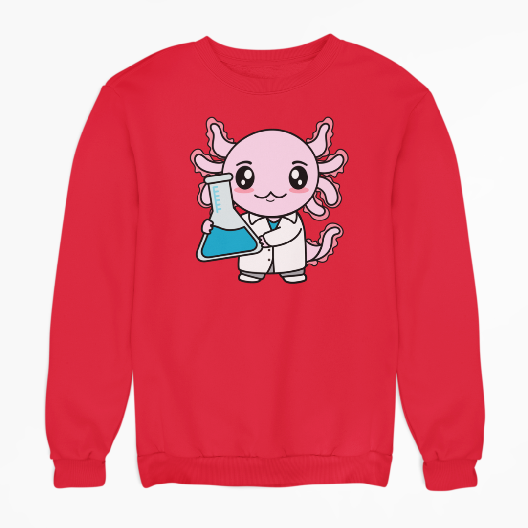 Sudadera Axolotzin Quimico Ajolote Unisex