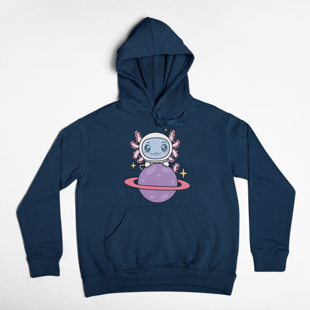 Hoodie Axolotzin Planeta Ajolote Unisex