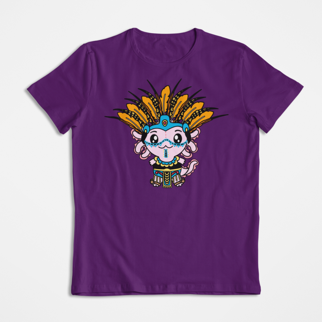 Playera Axolotzin Danzante Ajolote