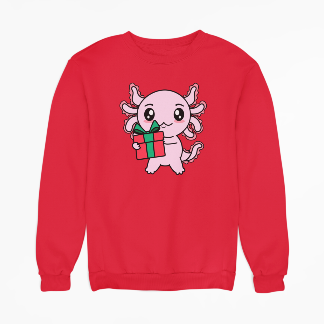 Sudadera Axolotzin Regalo Ajolote Unisex