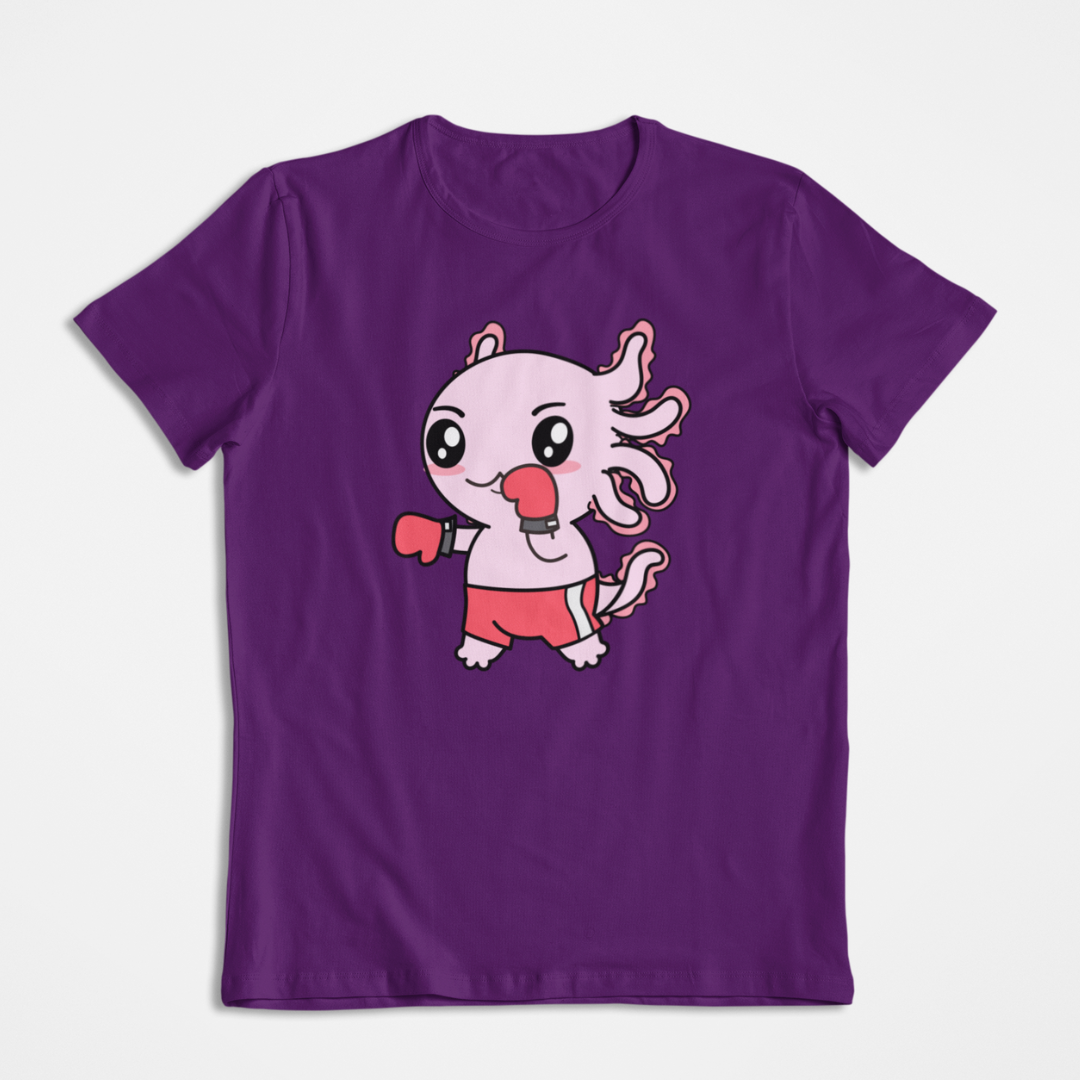 Playera Axolotzin Boxeador Ajolote