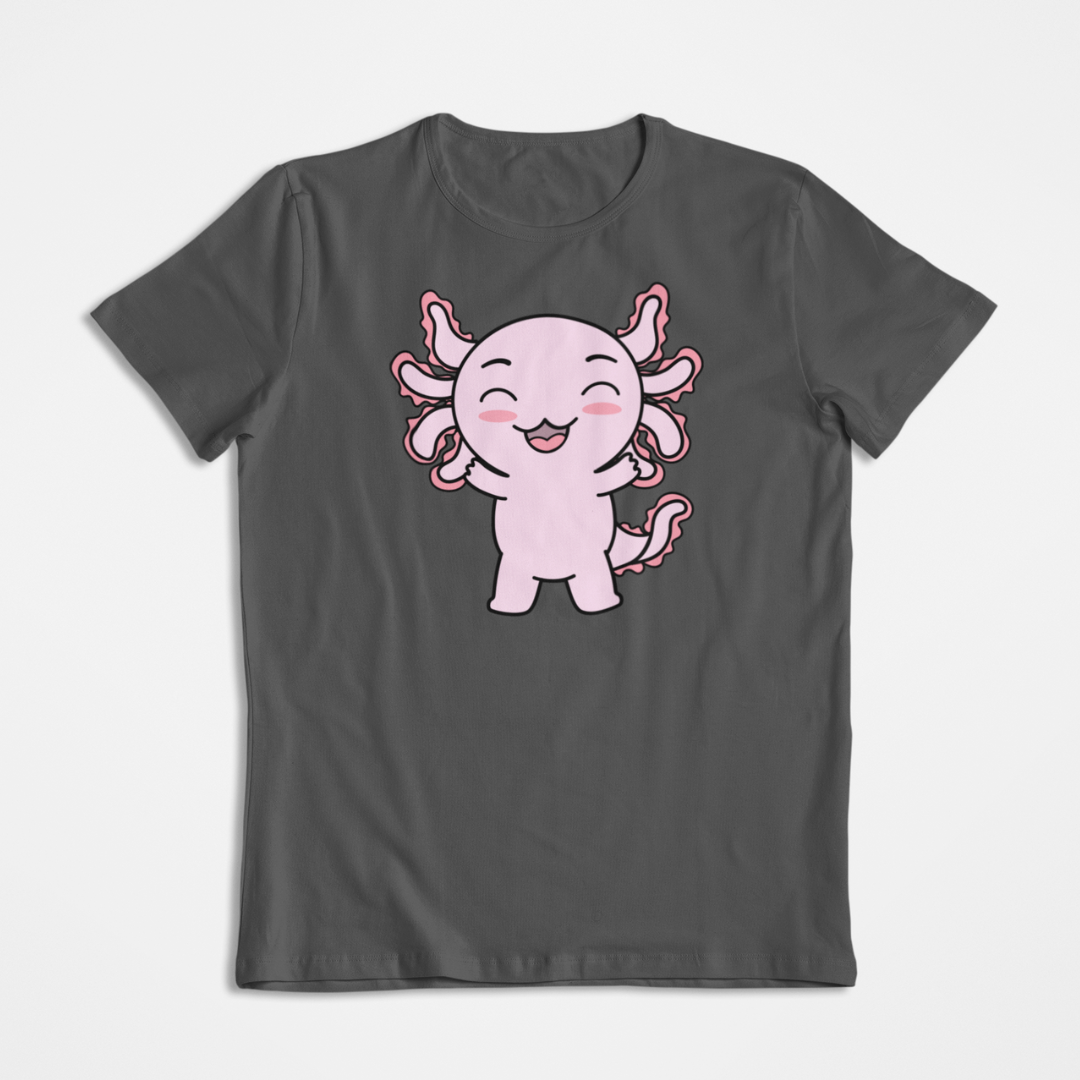 Playera Axolotzin Feliz Ajolote
