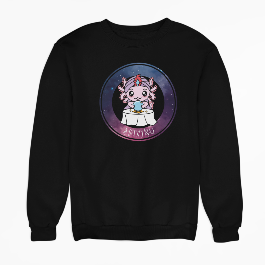 Sudadera Axolotzin Horóscopos Galaxy Adivino Ajolote Unisex