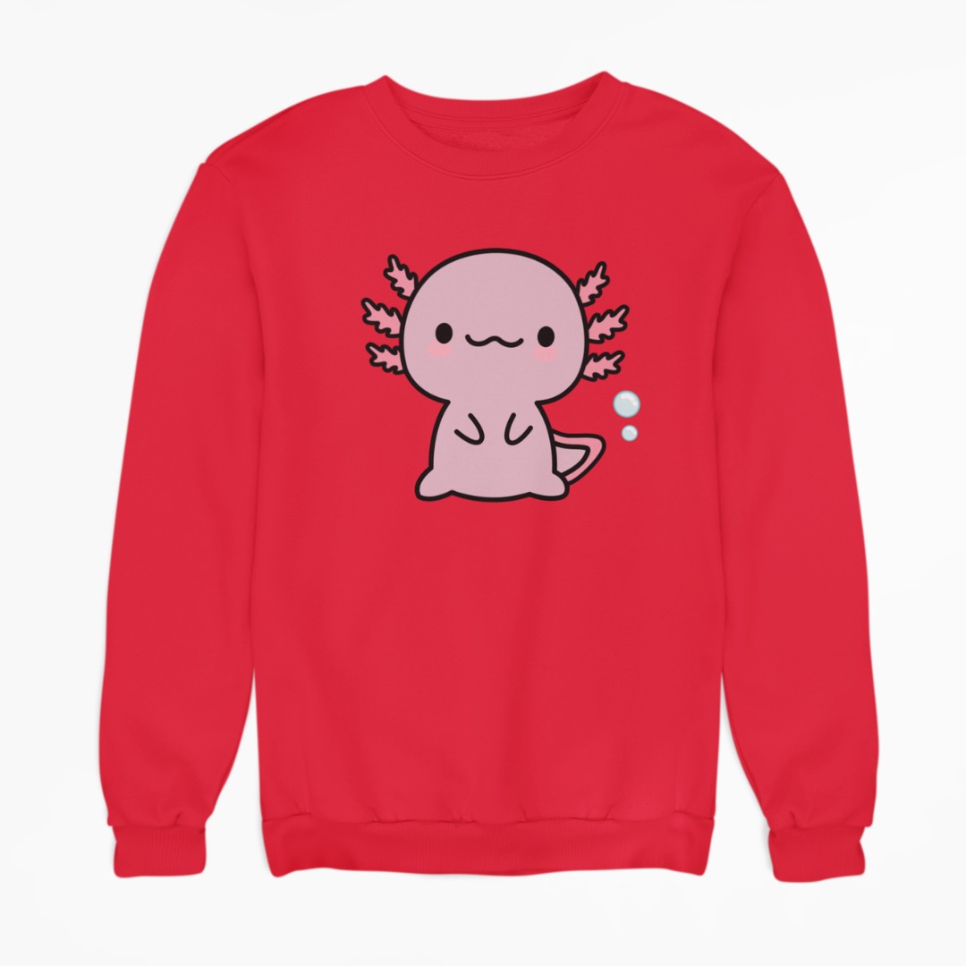 Sudadera Ajolote Sentado Xo The Monster