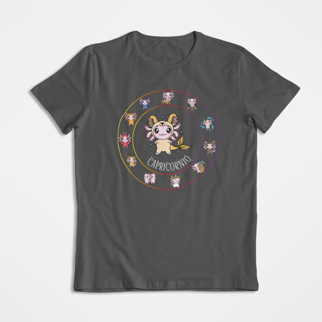 Playera Horoscopos Capricornio Axolotzin Ajolote