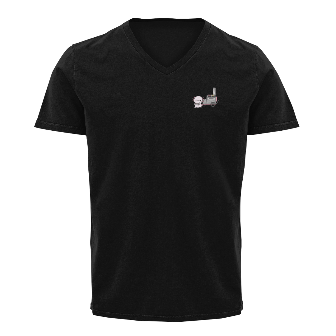 Playera "V" Ajolote Camotero Xo The Monster