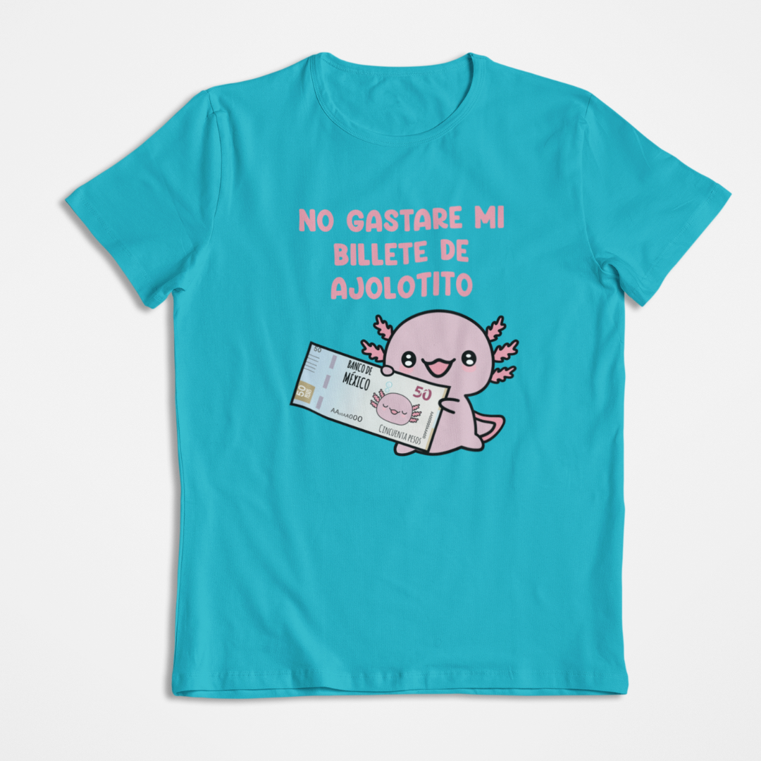 Playera Ajolote Billete Xo The Monster