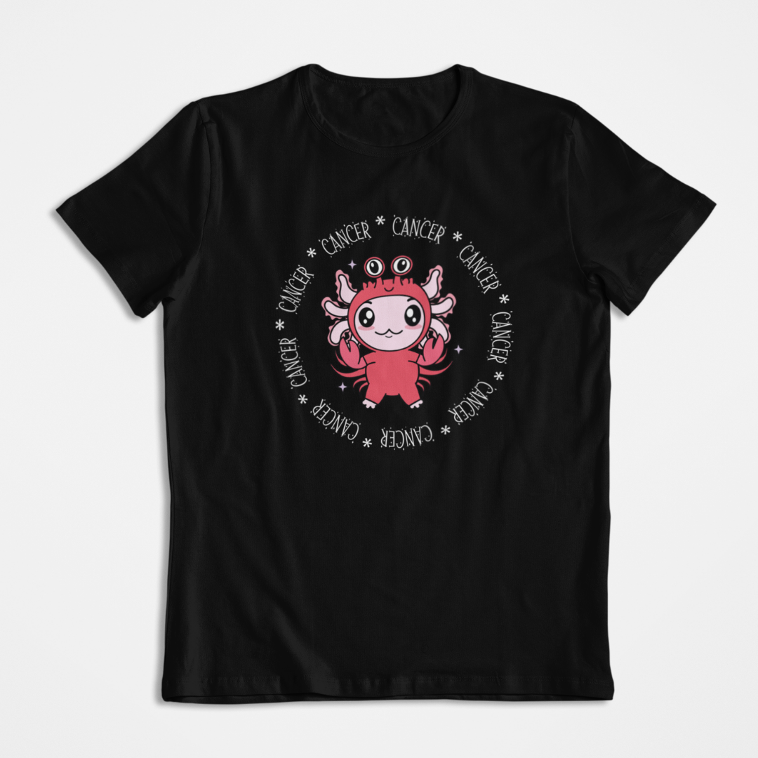 Playera Axolotzin Horoscopos Aro Cancer Ajolote