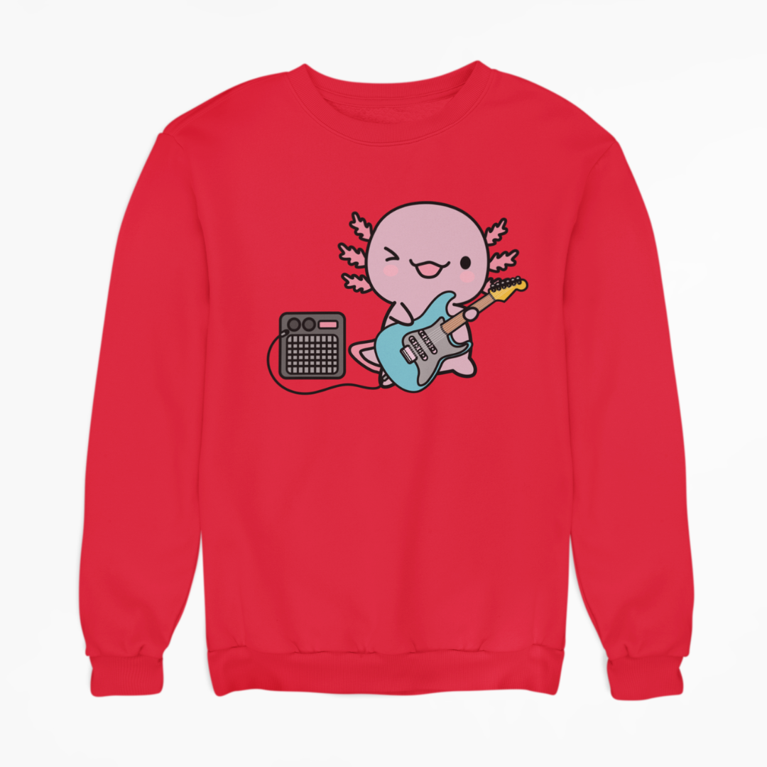 Sudadera Ajolote Guitarrista Xo The Monster
