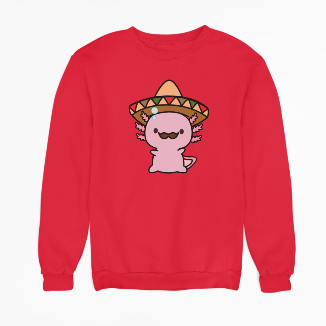Sudadera Ajolote Mexicano Xo The Monster