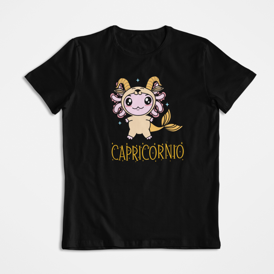 Playera Axolotzin Horoscopos Nombre Capricornio Ajolote