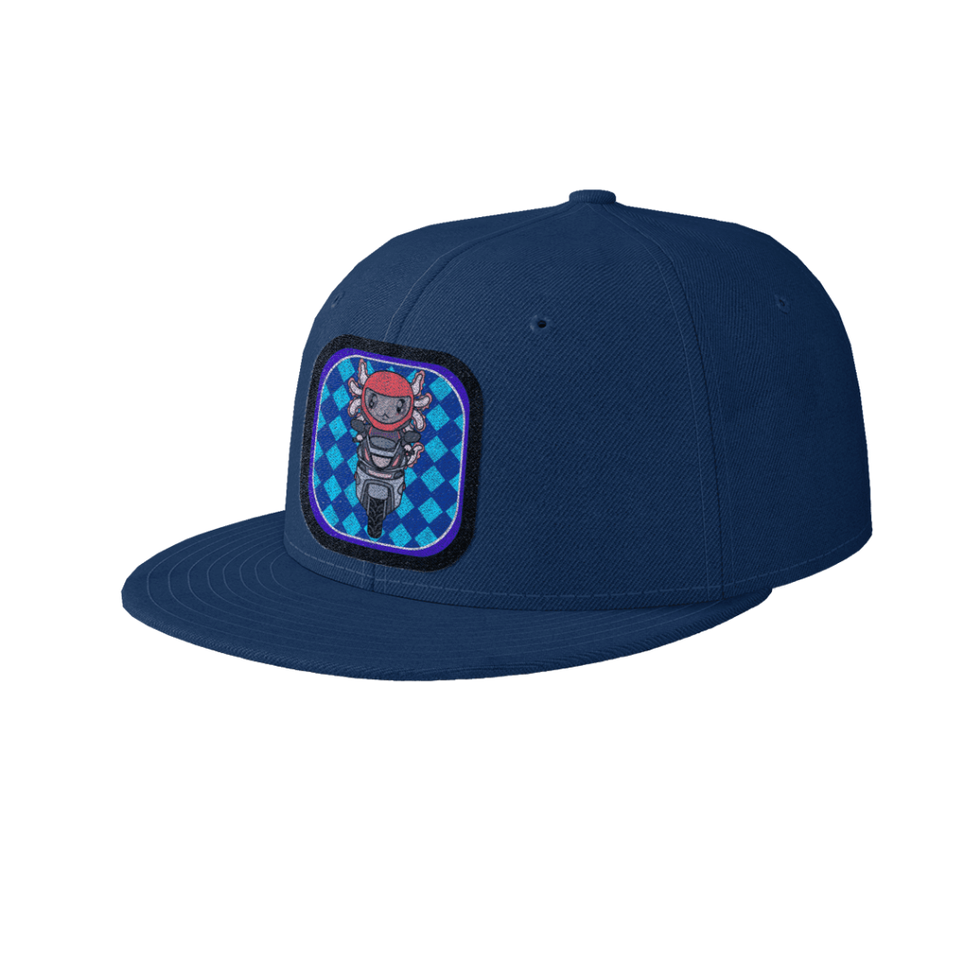 Gorra Unisex Plana Axolotzin Motoneta