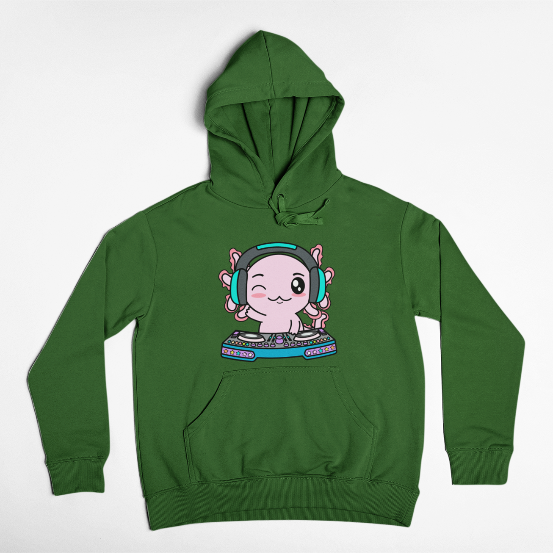 Hoodie Axolotzin Dj Ajolote Unisex