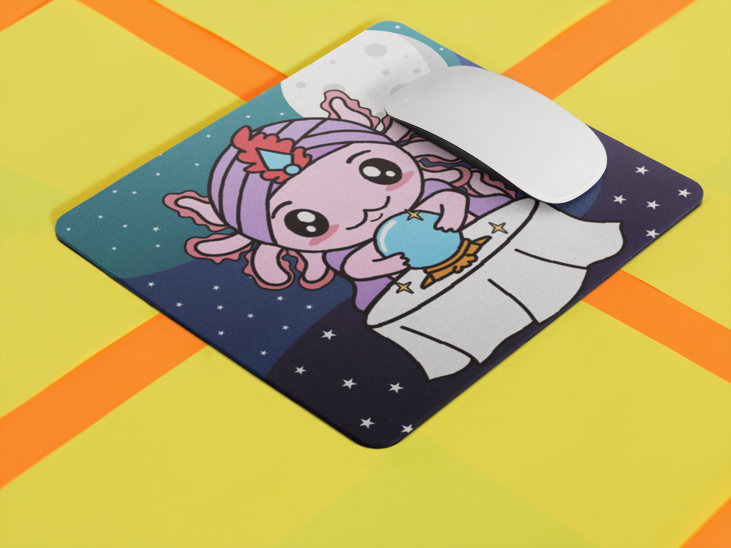 Mousepad Axolotzin Horóscopos Adivino Ajolote Vers. 2