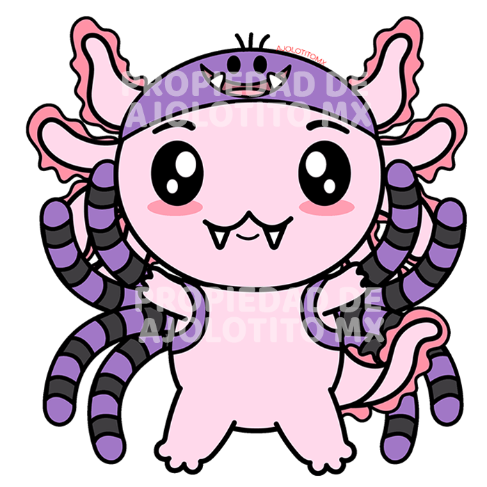 Sticker Axolotzin Tarantula