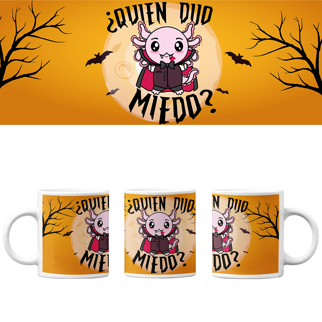 Taza Vers 2 Axolotzin Dracula Ajolote