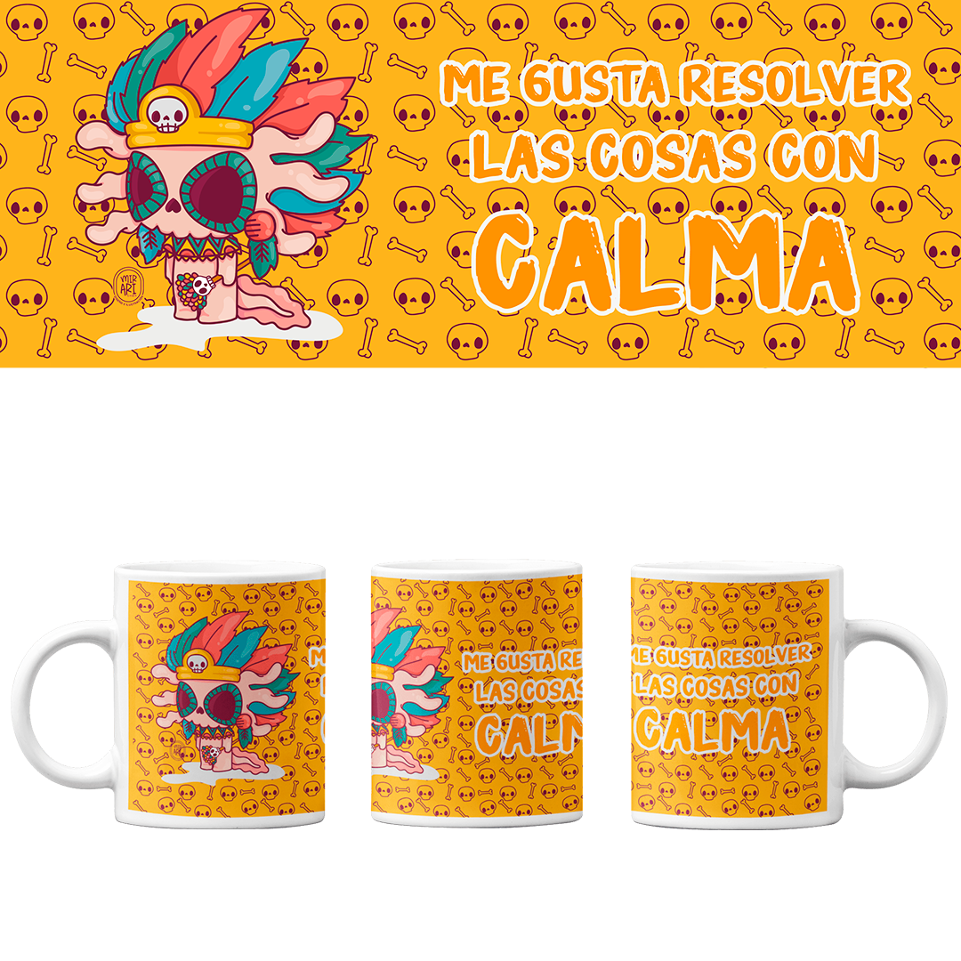 Taza Vers. 2 Mictlantecuhtli Mirari Chan