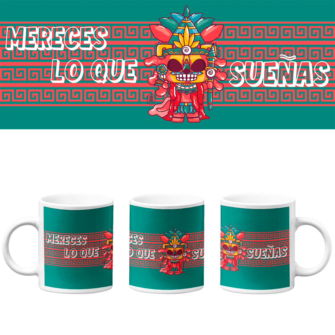 Taza Vers 2 Tezcatlipoca Mirari Chan