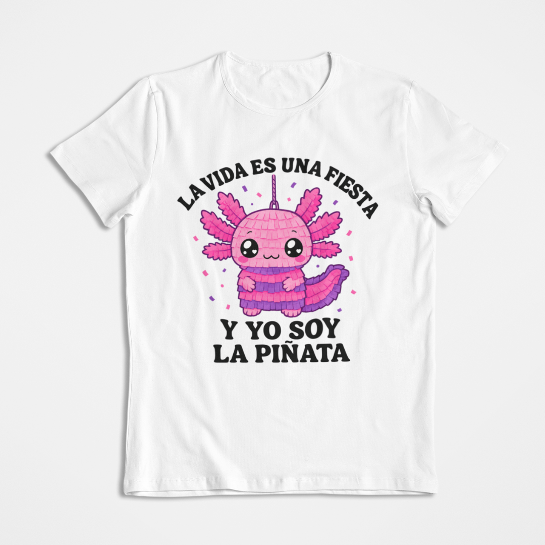 Playera Ajolotito Soy La Piñata