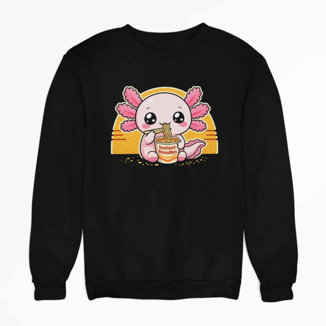 Sudadera Ajolotito Instant Noodles Unisex