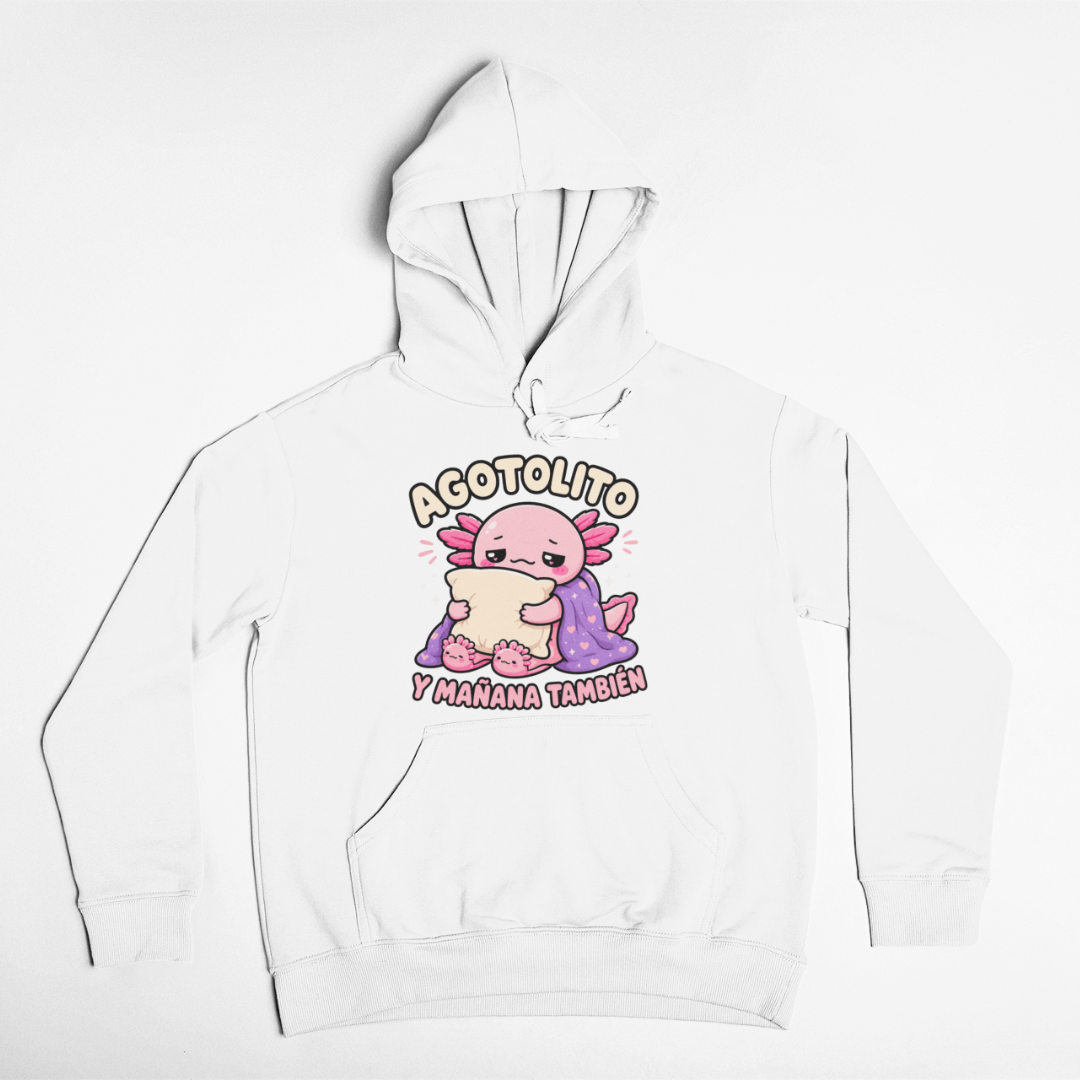 Hoodie Ajolotito Agotolito Unisex