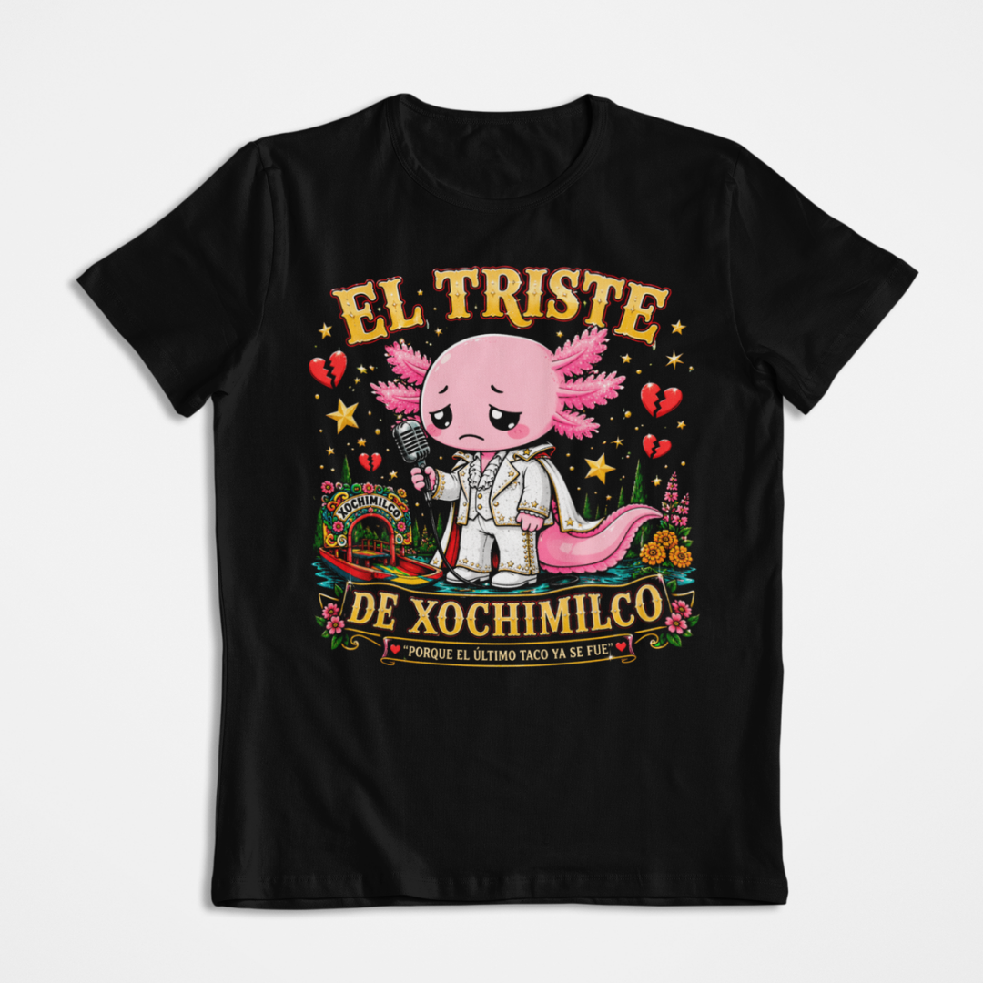 Playera Ajolotito El Triste