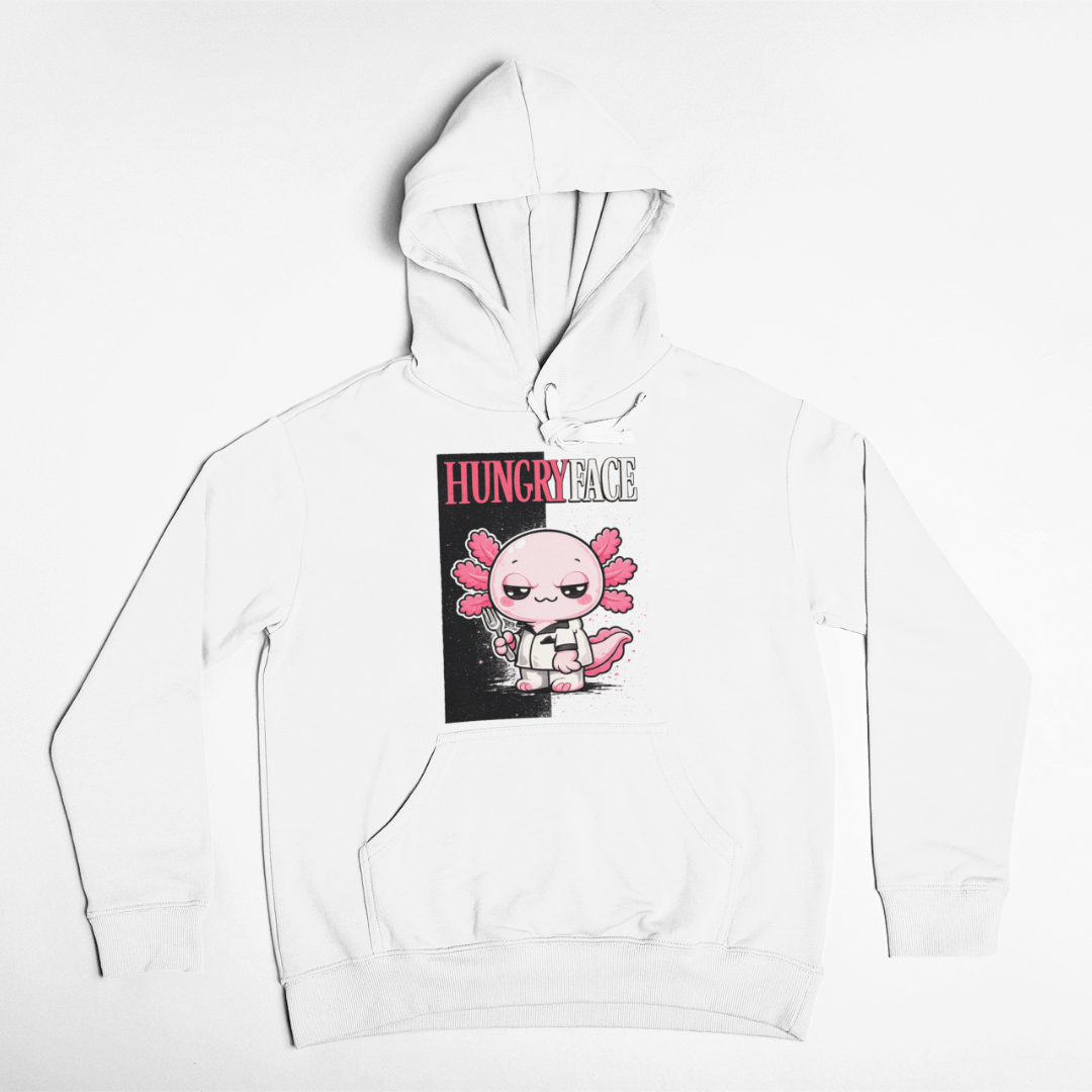Hoodie Ajolotito HungryFace Unisex
