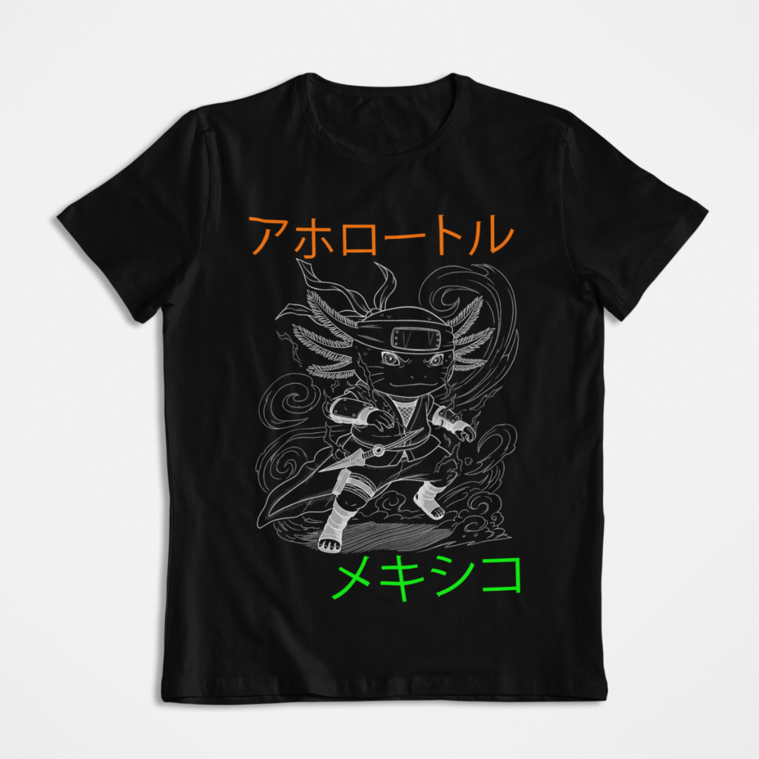 Playera Ajolotito Ninja