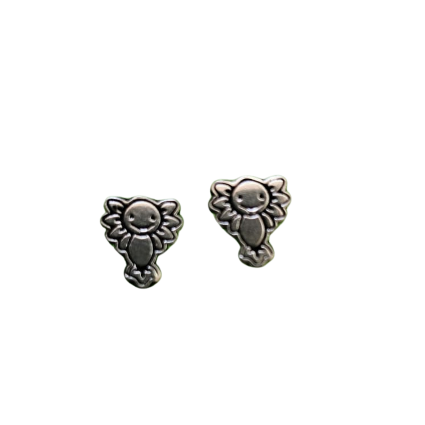 Aretes Ajolotito (Tipo Broquel)