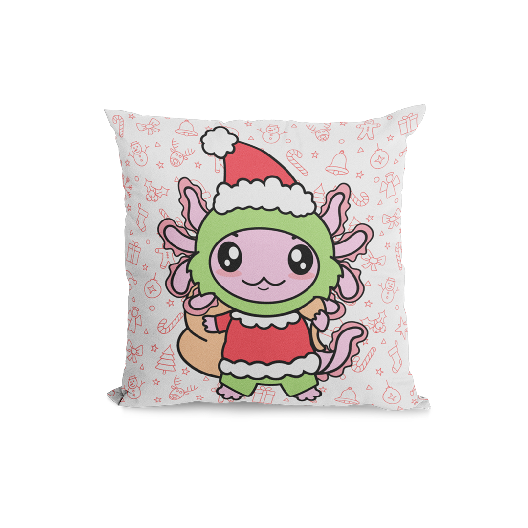 Funda Cojin Decorativo Grinch Axolotzin