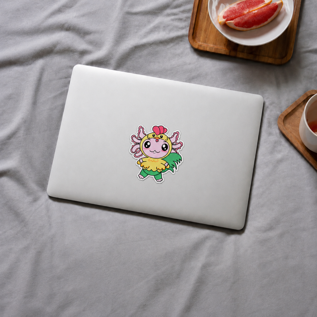 Sticker Axoloteria El Gallo Ajolote
